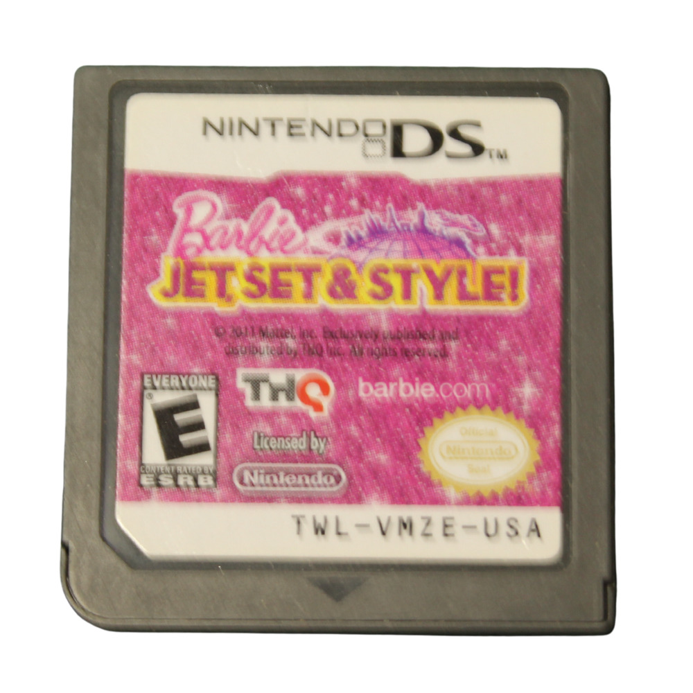 Barbie: Jet, Set & Style! (Nintendo DS 2011) Cartridge Only